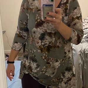 Floral tunic